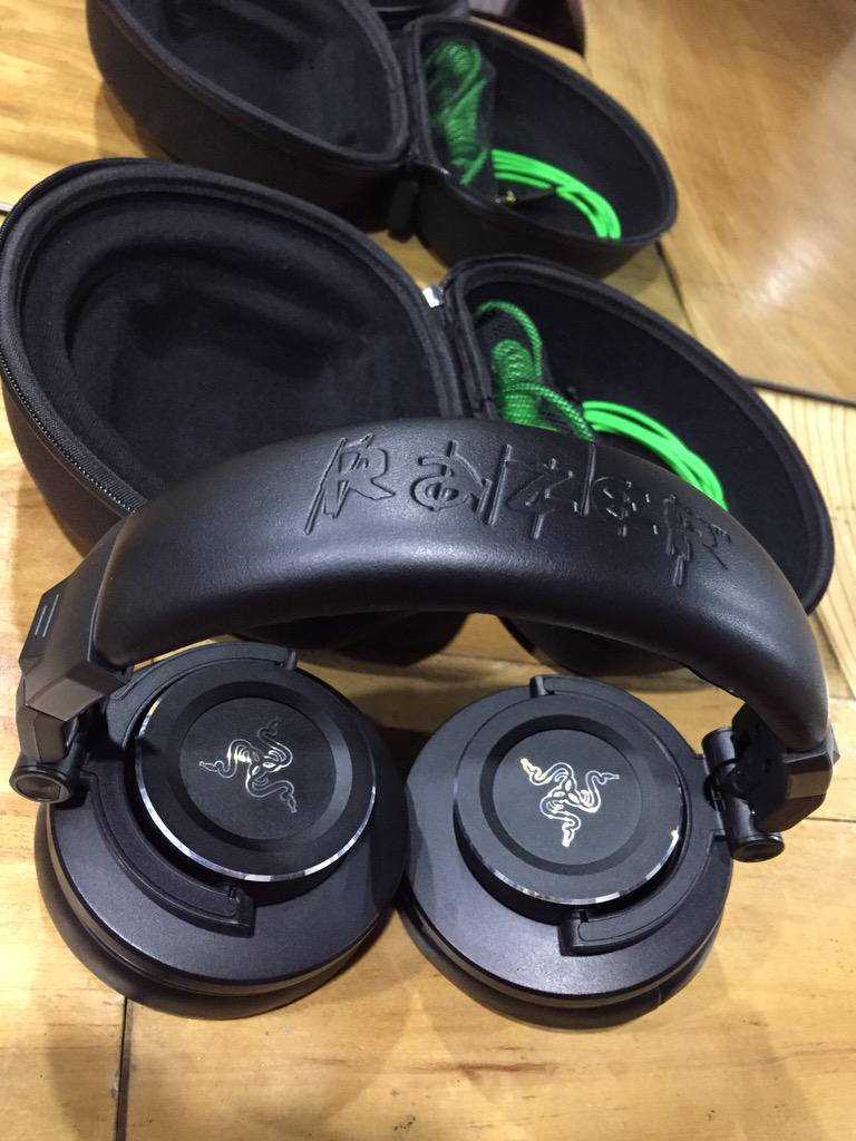 RT @minorunba69: RAZERさんのヘッドフォン最高！！なんて使いやすいんだ…！！(￣Д￣)ﾉ http://t.co/FU1hRU4uAd
